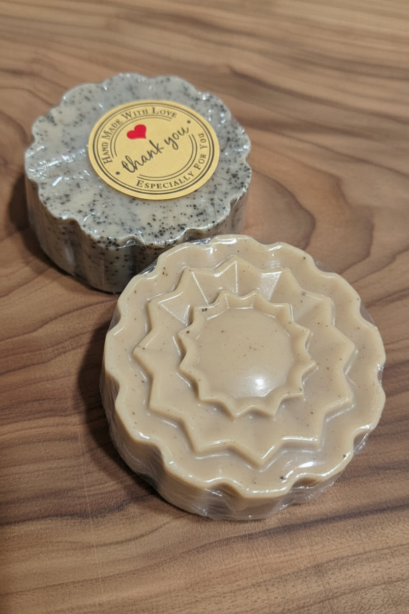Jabón de cafe y canela